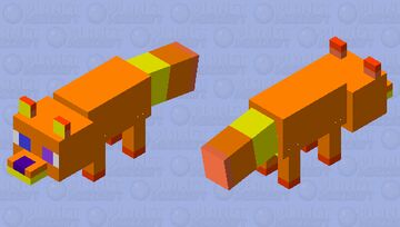 FENN THE FIREFOX Minecraft Mob Skin