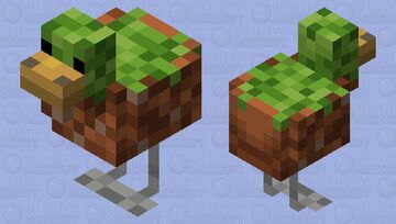 minecraftr dirt block chicken Minecraft Mob Skin
