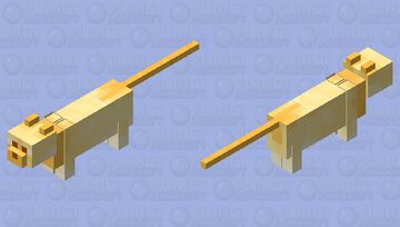 Air Cloud Cat Minecraft Mob Skin
