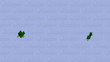 Micro green bird Minecraft Mob Skin