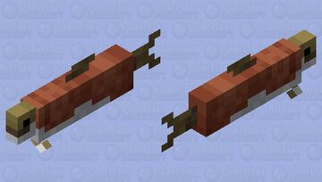 Sockeye Salmon Minecraft Mob Skin