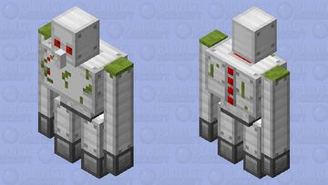 Iron golem 2 Minecraft Mob Skin
