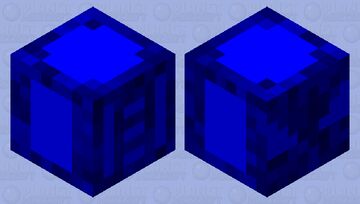Blue magma slime Minecraft Mob Skin