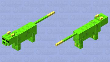 Gnarpy Cat Minecraft Mob Skin