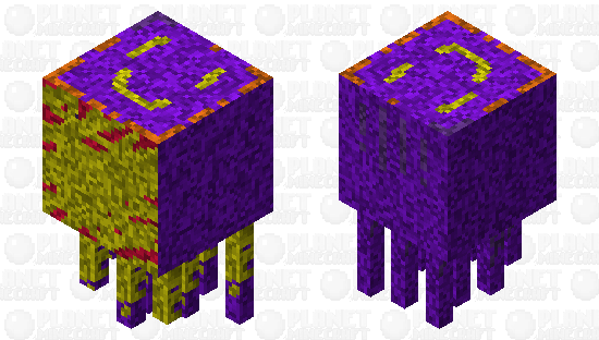 Ridicoulous looking ghast Minecraft Skin