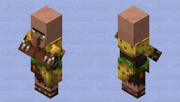 Jungle Villager (Update) Minecraft Mob Skin