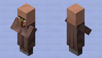 Plains Villager (Update) Minecraft Mob Skin