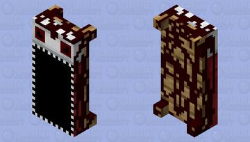 werewolf eating bed Minecraft Mob Skin