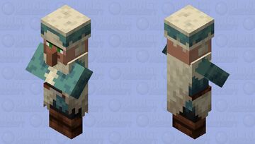 Snowy Villager (Update) Minecraft Mob Skin