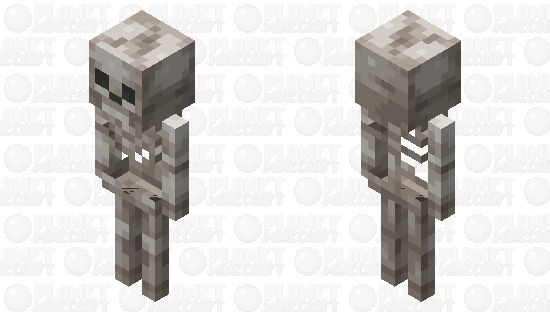 The Skeleton (Re-Texture) Minecraft Skin