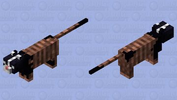 Strange cat Minecraft Mob Skin