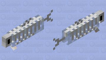 Skele-Fish Minecraft Mob Skin