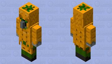 Pineapple Pillager Minecraft Mob Skin