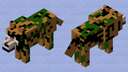 herobrine wolf Minecraft Mob Skin