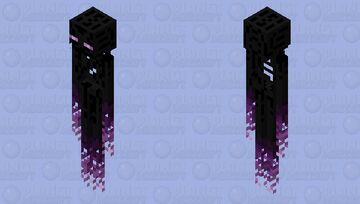 Ribs glowing enderman Minecraft Mob Skin