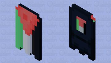 FREE PALESTINE Minecraft Mob Skin