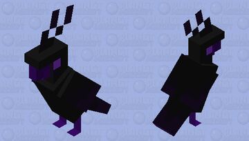 enderman parrot Minecraft Mob Skin