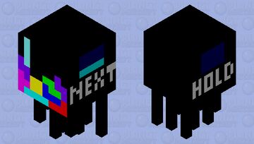 Tetris ghast for Ghast Jam 2 Minecraft Mob Skin