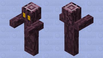 Tree based Zombie Minecraft Mob Skin