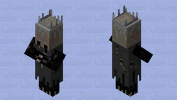Dark fantasy Witch Minecraft Mob Skin