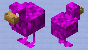 Cotton chicken Minecraft Mob Skin