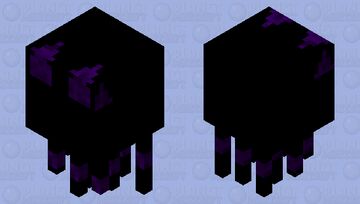 nightmare ghast (3/3) Minecraft Mob Skin