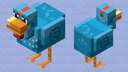 Galinha Pintadinha Minecraft Mob Skin