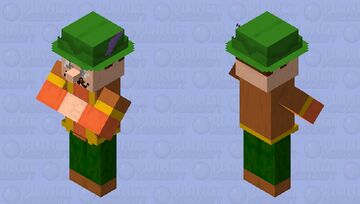 Morshu Villager - Link: The Faces of Evil Minecraft Mob Skin