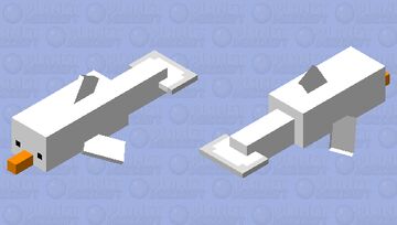 bird fish Minecraft Mob Skin