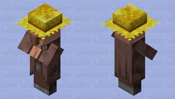 Farmer (Nether Clothes) (Re-Textured) Minecraft Mob Skin