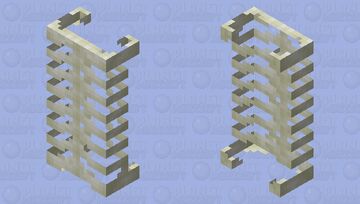 Ribcage - Bed Minecraft Mob Skin