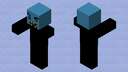 phase 656.5 of being uncanny Minecraft Mob Skin