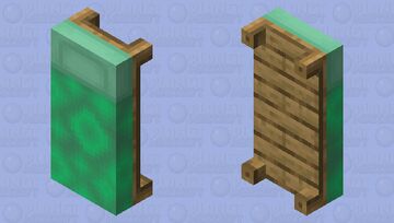 Green Bubble Bed Minecraft Mob Skin