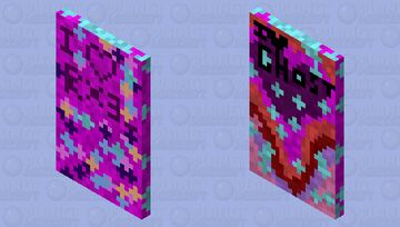 I love RX3_ cape Minecraft Mob Skin