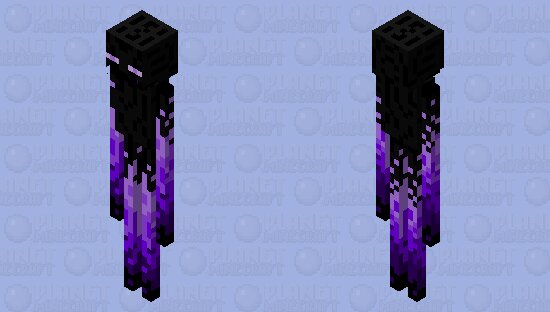 Purple Flamed Enderman