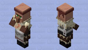 Taiga Butcher (Nether Clothes) (Re-Textured) Minecraft Mob Skin