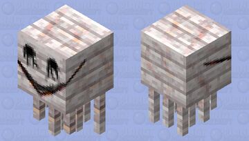 Pale Oak Spawn - Creepypasta Entity Ghast Minecraft Mob Skin