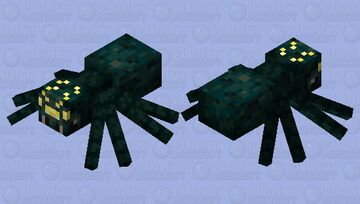Sentient Spider Minecraft Mob Skin