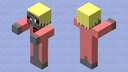 Gregory with zombie pose Minecraft Mob Skin