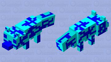 Iced fox Minecraft Mob Skin