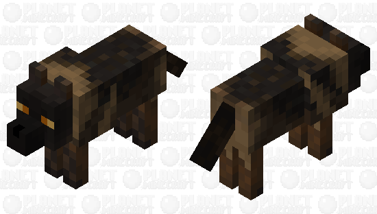 Sable German Shepard Minecraft Skin