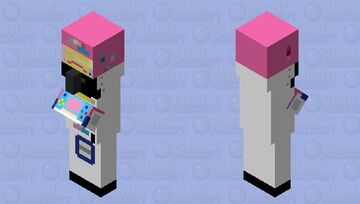 himitsu no aipri arcade chassis villager Minecraft Mob Skin