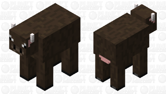 Brown Bull Minecraft Skin