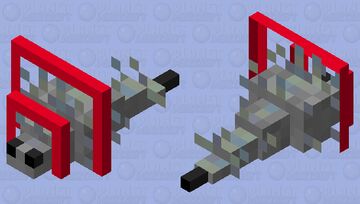 Better visuable silverfishes Minecraft Mob Skin