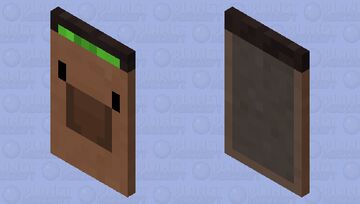 Witch cape Minecraft Mob Skin