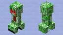 abused creeper v.2 Minecraft Mob Skin