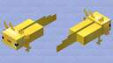 Golden Axolotl Minecraft Mob Skin