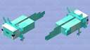 Diamond Axolotl Minecraft Mob Skin