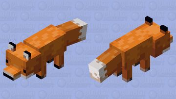 ._. fox (java) Minecraft Mob Skin