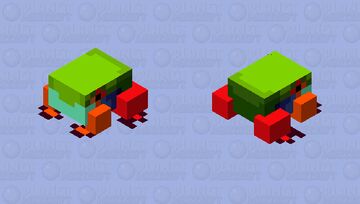 terraria frog Minecraft Mob Skin